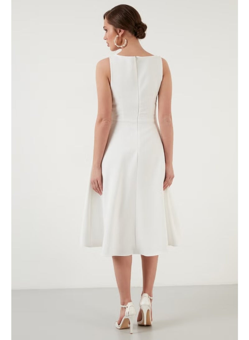 Lela Sleeveless A-Line Dress - Image 3